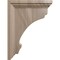 Ekena Millwork 2 1/2"W x 6"D x 8"H Medium Thompson Wood Bracket, Walnut BKTW02X06X08TMWA - alternate 3